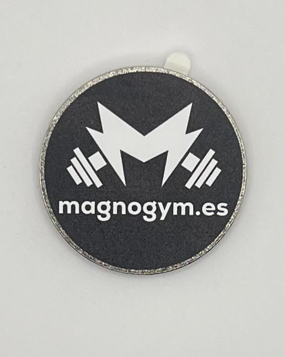 MAGNOGYM Pegatina Metálica 