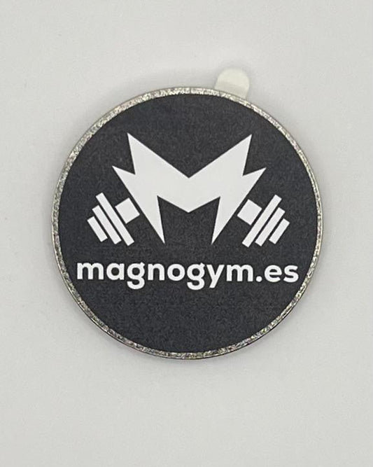 MAGNOGYM Pegatina Metálica 